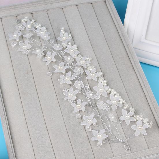 Hair Pins Flower Durable Plastic Flower Bride Wedding Headdress for Wedding