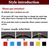 DIY Black Wear-Resistant Faux Leather Car Steering Wheel Cover For Mercedes-Benz Vito III ( W447 ) 2015- Braid