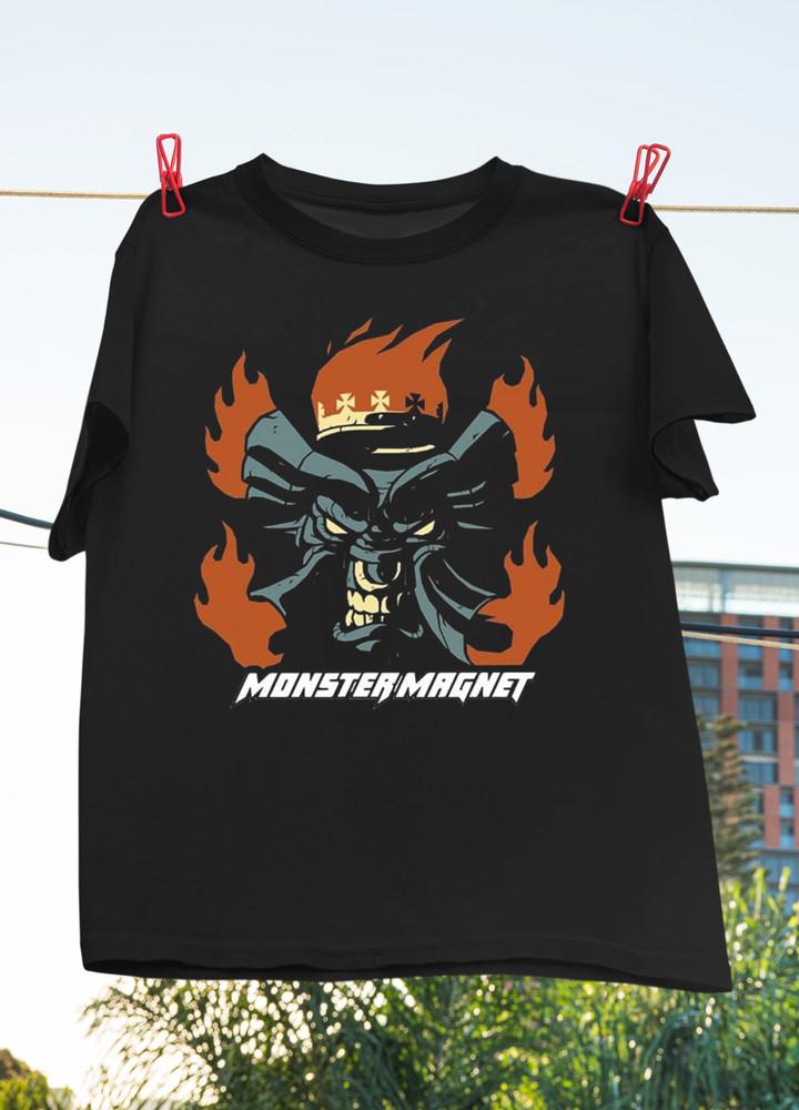 Vintage Monster Magnet Band Short Sleeve Cotton Unisex S-4XL Black Shirt MM011 Unisex T-Shirt XXL
