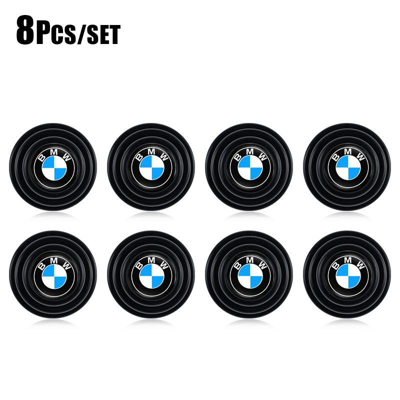 Motorcycle Sticker/Car Door Shock Stickers Absorber Soundproof Buffer Pier For BMW M E46 E90 E60 F30 F10 E39 E36 F20 G30 G20 E87 Yssh42
