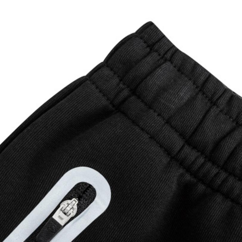 Nike Lässige Bequeme Einfarbige Lange Hosen Kinder Unterteile Schwarz NY2412099GS-002