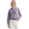 Skechers Pullover Hooded Knit Short Sleeve Sweatshirt Women tops L126W051-04PW