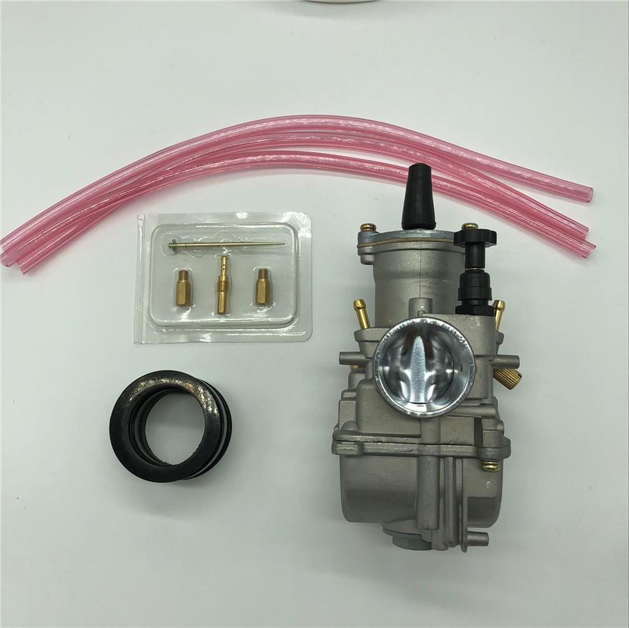 Motorcycle Scooter 30mm Carburetor Aluminum With Power Jet