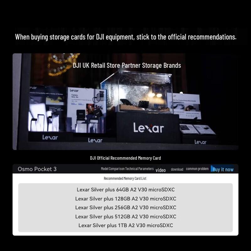 Lexar 256GB MicroSD Card V30 A2