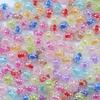 15-100Pcs/lot Acrylic Cracked Crystal Beads 8-18mm Light Colored Loose Beads For Jewelry Making DIY Bracelet Necklace Supplies