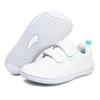 Dziecięce Buty Boso Chłopcy Dziewczynki Szeroki Przód Minimalistyczne Modne Trampki Lekkie Na Rzepy Skóra Sztuczna Płaskie Buty do Chodzenia