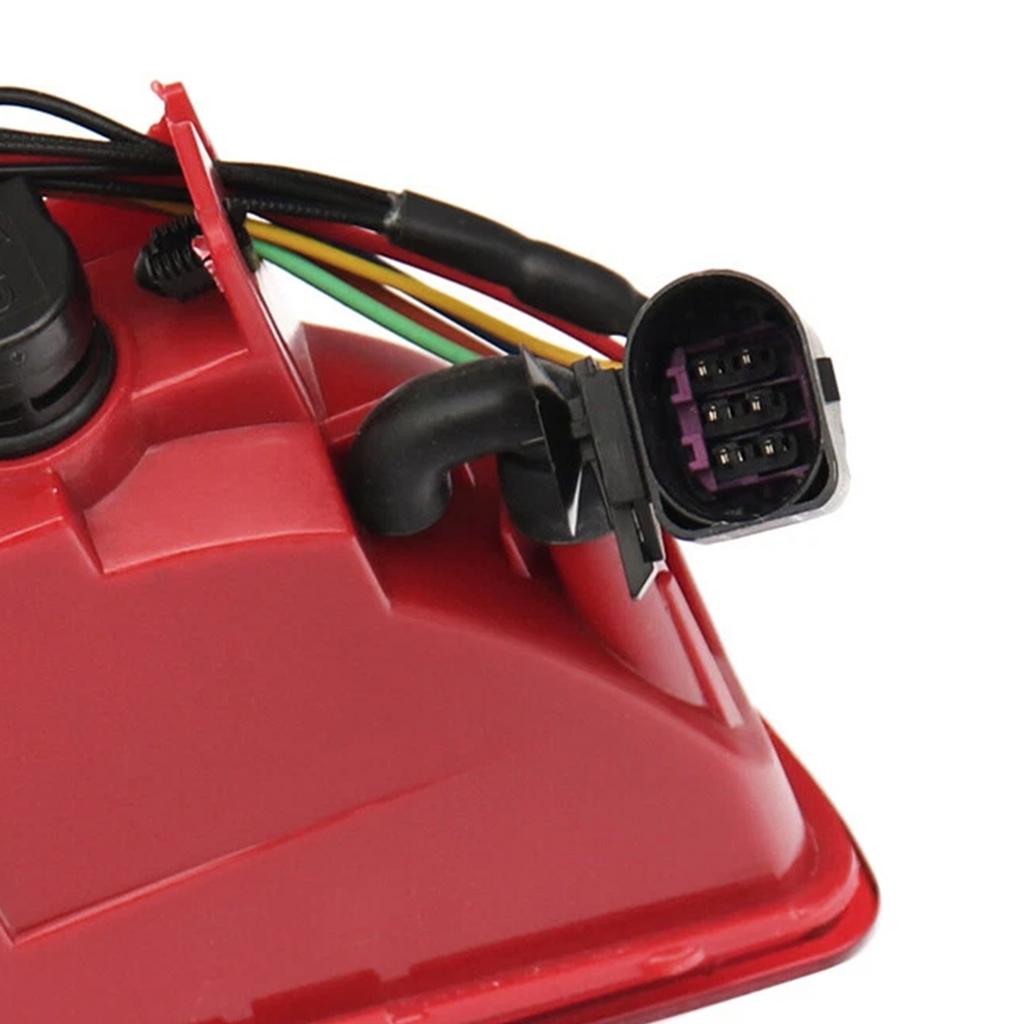 Rechter hinterer Stoßfängerreflektor Rücklicht Lampe Rote Linse Für Q7 2007-2015