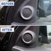 Crosselec Carbon Fiber Inner Front Door Speaker Cover Trim for Dodge Durango 2011-2022
