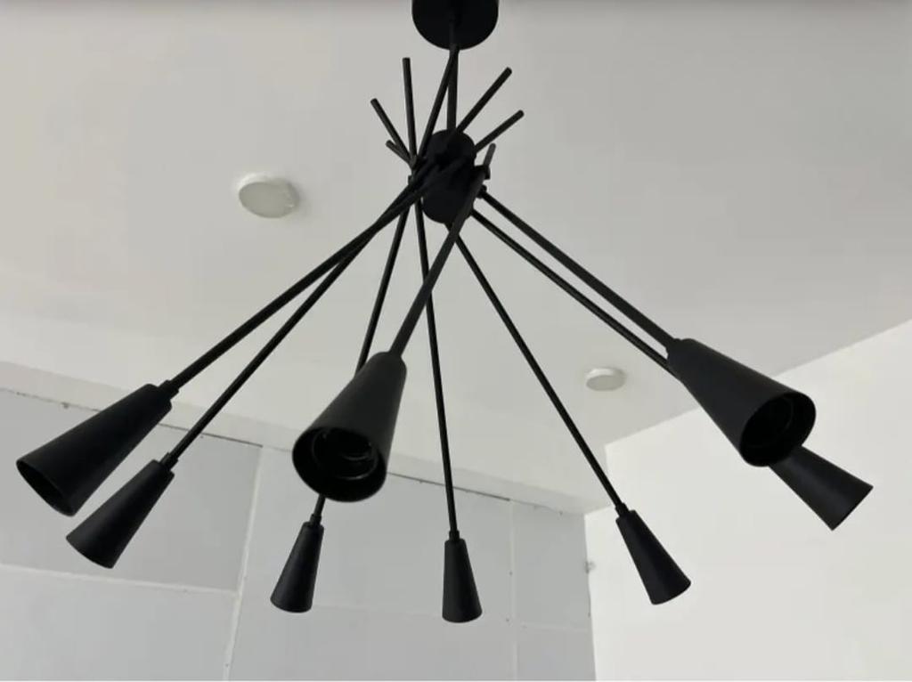 8 Holder Italian Design Sputnik Chandelier Light Designer Ceiling Light Fixture