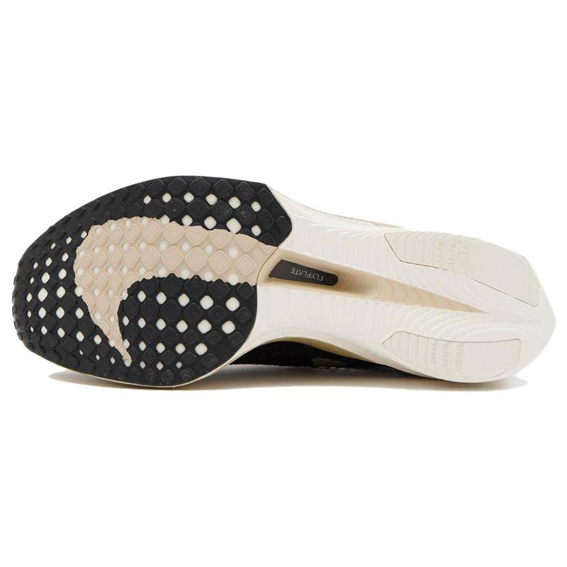 Nike ZoomX Vaporfly 3 Black Metallic Gold Grain Sneakers Casual DV4129-001