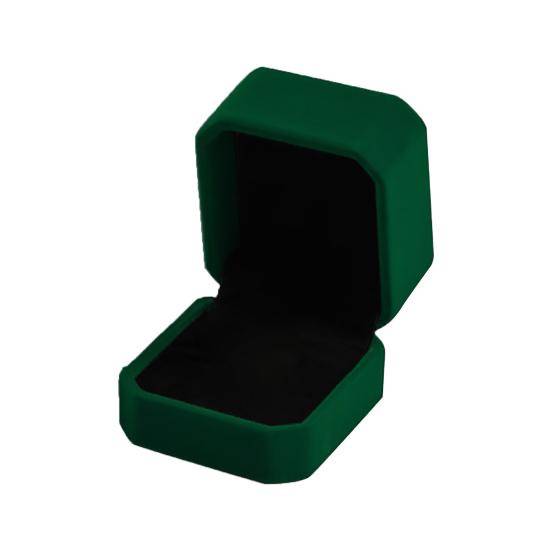 Velvet Ring Box, Small Portable Jewelry Gift Box, with Soft Lining Anti-Scratch Design, Ring Case for Wedding, Engagement, Proposal