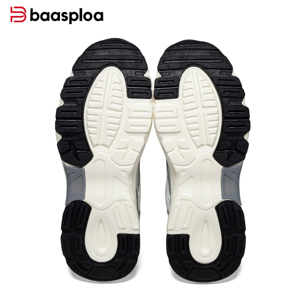Baasploa Men's Casual Sports Shoes Non slip Comfortable Outdoor Wear resistant Walking Shoes Men's Four Seasons Men's Shoes Promotion