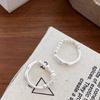 Irregular Pearl Finger Rings Light Luxury Personality Rings Minimalist Design Rings  Daily Wear