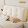 Washable Tatami Bedside Backrest Cushion with Lumbar Support