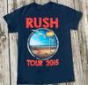 RUSH Rock Band 2015 Tour T-shirt Size S-4XL