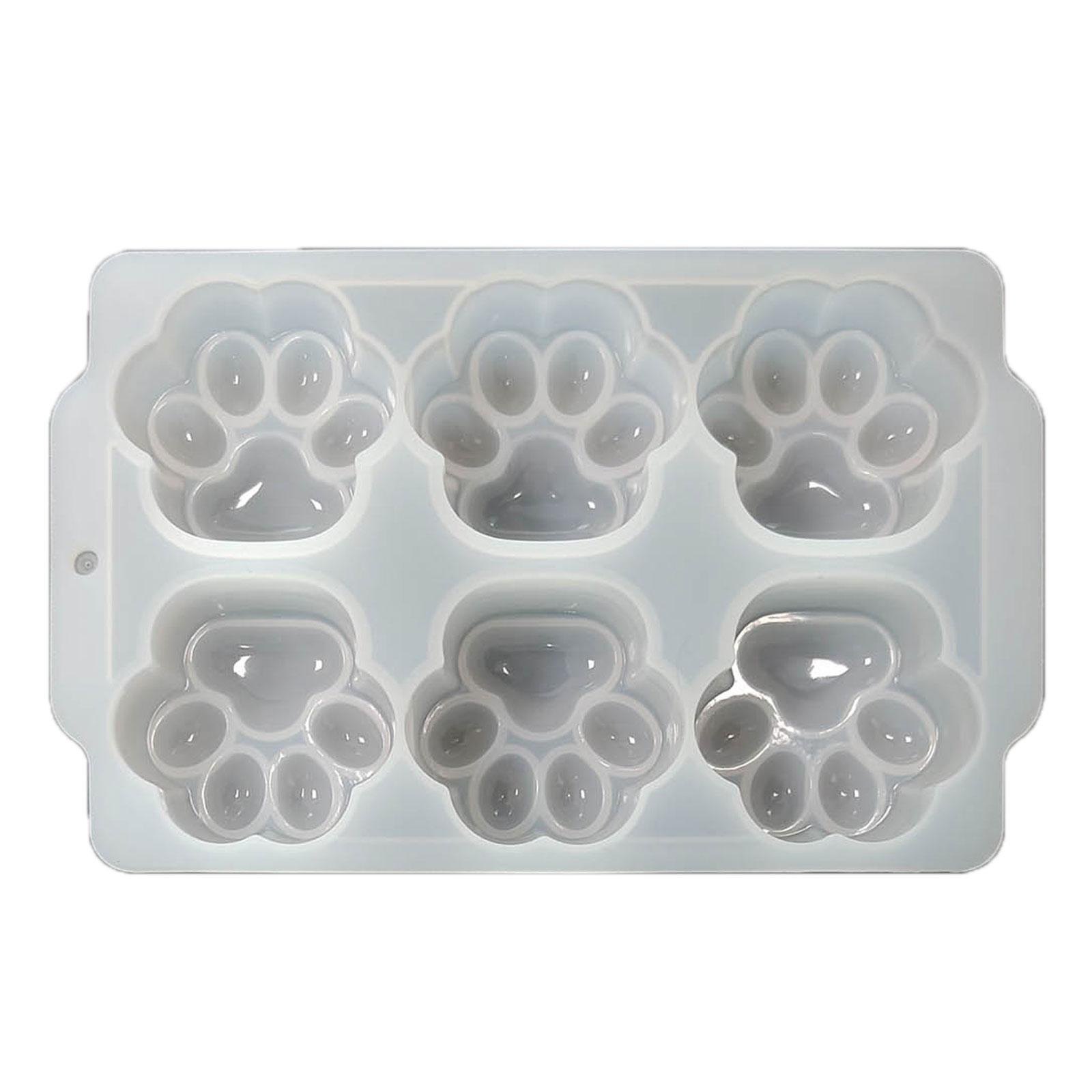 

Силиконовая форма 6 Connect Cat Paw брелок эпоксидная смола форма DIY брелок кулон ювелирные изделия для подарка на день святого Валентина ремесло 1