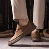 Men's Shoes Spring and Summer Cowhide Retro Low-top Leather Shoes Men's Soft-soled Breathable Leather Casual Men's Shoes