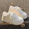 Fashion Casual A White Shoes Women Simple Breathable Women's Shoes Sneakers Canvas Women Platform Sneakers