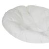 Papasan Chair Cushion Egg Chair Cushion Garden Chair Mat Washable Thick Round 15.7inch for Rocking Chair Seats Sturdy