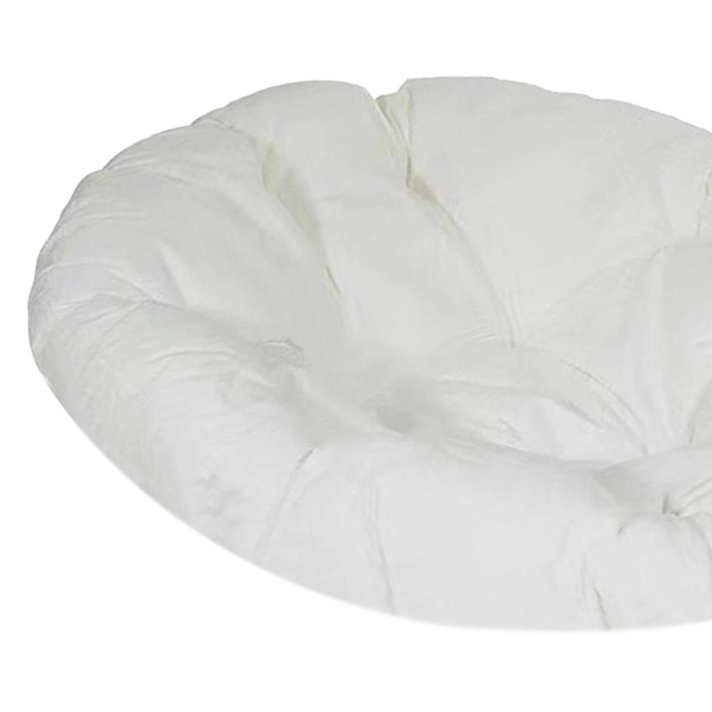Papasan Chair Cushion Egg Chair Cushion Garden Chair Mat Washable Thick Round 15.7inch for Rocking Chair Seats Sturdy