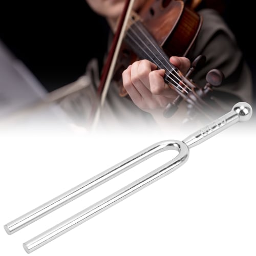 440Hz Tuning Fork, Durable Tuning Fork, Purifying, Rust-Resistant, Portable, for Guitar, Violin, Stringed Instruments