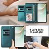 Wallet Case for Samsung Galaxy A56 A37 A36 A35 A34 A33 A32 A42 A40 A50 A30S Slim Flip Cover Magnetic Clasp Kickstand Shockproof