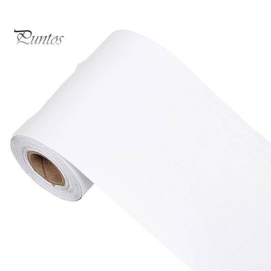 

1 рулон 10 см x 10 м наклейка с рисунком под дерево водонепроницаемая самоклеящаяся ПВХ рамка для зеркала на кухню, ванную комнату, настенный бордюр, украшение обоев белый