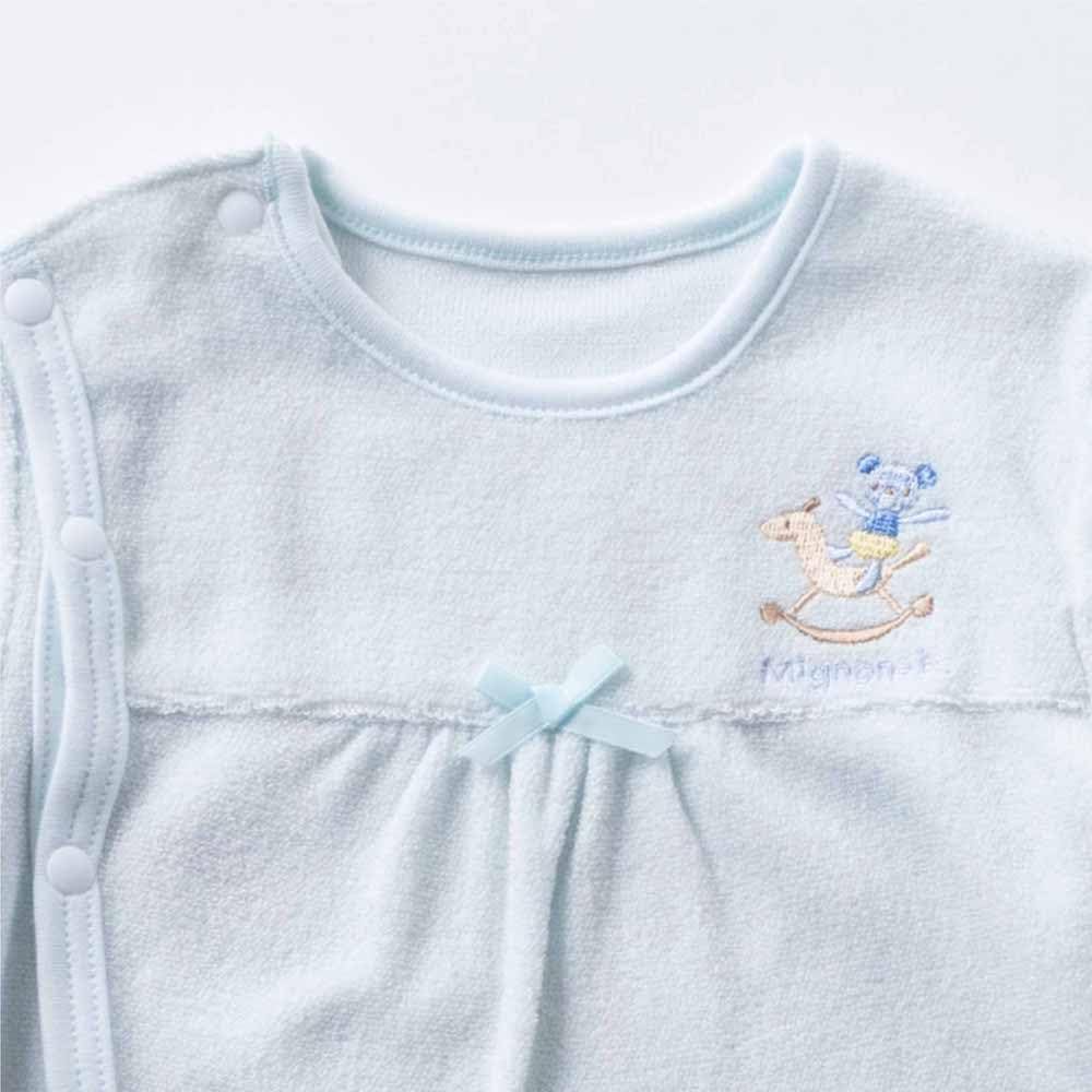 De Yarn Soft and Embroidered Bear and Yarn for Boys and 19104 [Cream Coco] Non-twisted Two-way All, Cute, Rabbit, Non-twisted Pile, 50cm, 60cm, Girls,