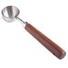 Stainless Steel Coffee Spoon with Walnut Wood Handle Tablespoon Baking Measuring Spoon Coffee Bean and Powder Scoop