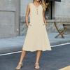 Women's Fashionable Casual -color Dress