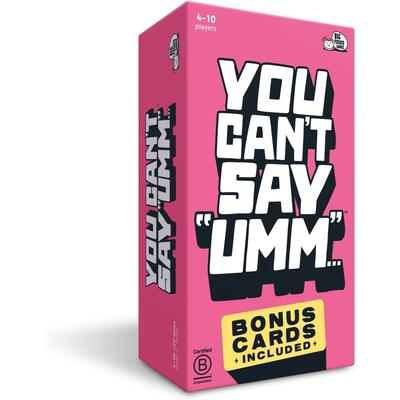 You Can't Say UMM Game Family Word Party Board Games