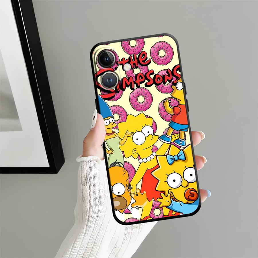 Funda Phone Cover Case for iPhone SE 14 7 8 13 Mini 15 Plus X XS XR 11 17 16 Pro Max 12 17Air The S-simpsons