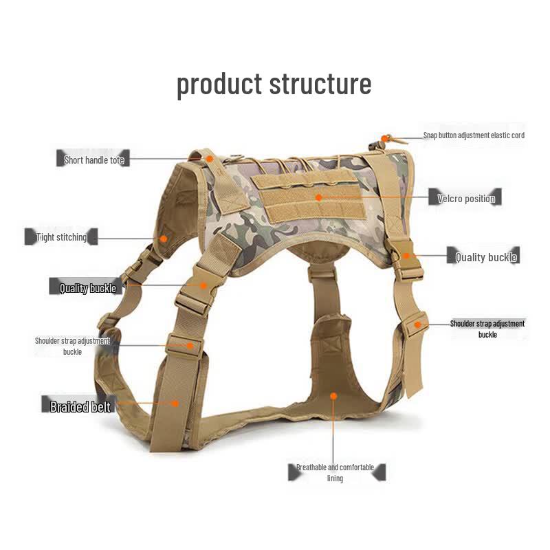 Shuangrenyu Tactical Combat Dog Vest