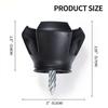 Quick Install Ball Grabber Picker 3-Prong Design Golf Ball Grabber Golf Pick Up Tool  For Seniors