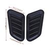 Automotive universal hood air flow inlet hood hood ventilation vent cover fashionable modification fake air outlet engine parts