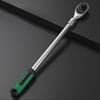 Long Handle Ratchet Wrench 72 Teeth Mechanism Construction 8 Stage Length Adjustment Nonslip Rubber Handle For Mechanics