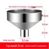 Wide Mouth Stainless Steel Funnel