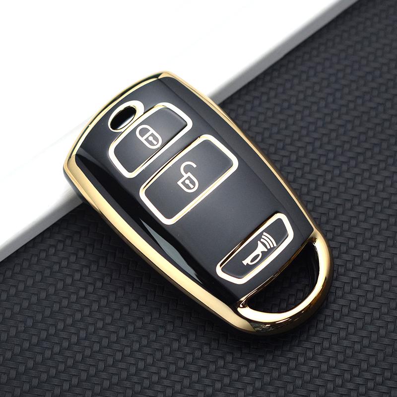 Auto-Fernschlüssel Schale Anhängerhalter Für Kia Grand Carnival Sedona TPU Auto-Schlüsselhülle Abdeckung Schlüsselanhänger Schutz Zubehör