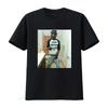 T-Shirt Chief Keef Lead Never Follow Leaders Meme Oversize Schwarz Mit Druck Porträt Logo Ikonisch Des Rappers Streetwear Vintage