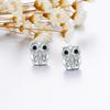 Owl Earrings for Women, 925 Silver, Hypoallergenic, Owl Stud Earrings, Owl Accessories