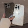 Luxury Transparent Glitter Bling Phone Case for IPhone 11 12 13 14 15 16 Pro Max XR XS X 7 8 Plus Sequin Clear Shockproof Cover