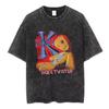 Sommer-Heißverkauf Gewaschen Vintage Korn Tour 2026 Merch T-Shirt Unisex Gothic Rock Popmusik T-Shirt Y2k Baumwolle Übergroße T-Shirts