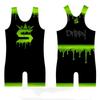 Mens Compression Wrestling Singlet Weightlifting Training Competition Swimwear