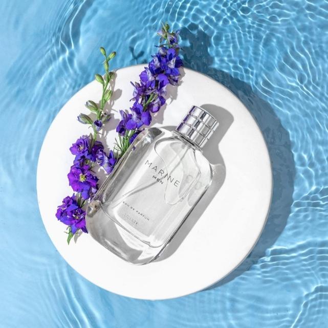 Luxusní parfémový sprej Liberty Marine pro muže, dlouhotrvající vůně, vyrobený ve Francii, parfémovaná voda(EDP) - (Marine, 100 ml)