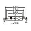 Panasonic LED Basic Line Light Ceiling Wall Mounted Light Bulb Color LSEB9023LB1