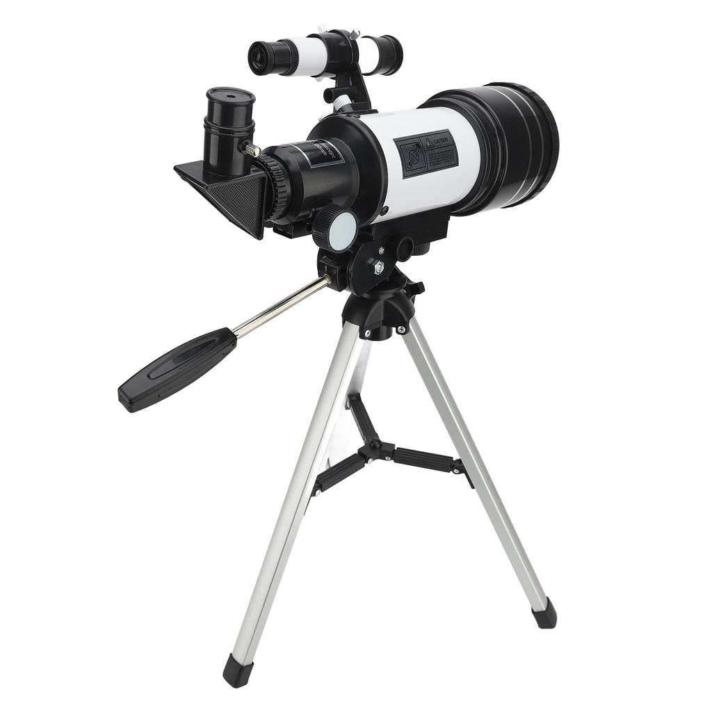 Entry Level Astronomical Telescope 70mm Aperture 300mm F Length Travel Telescope for Beginners Adults