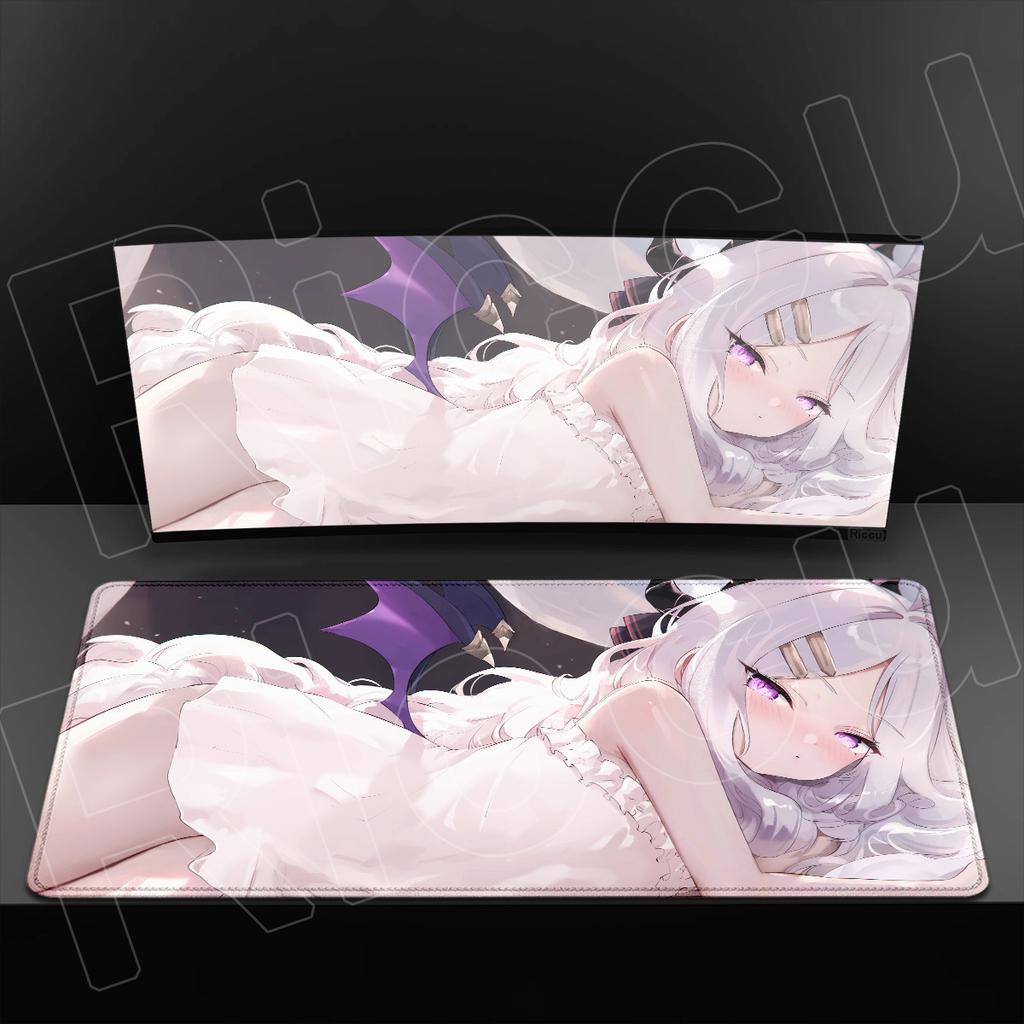 Mousepad Anime Sorasaki Hina Cute Desktop Carpet Xxl Laptop Blue Archive ESport Game Keyboard Mat Cartoon Pc Rubber Accessories