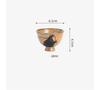 Handmade Japanese Vintage Ceramic Kiln Change Wild Cat Tea Cup Small Kung Fu Master Single Cup For Tea Ceremony Daily Use Lovers