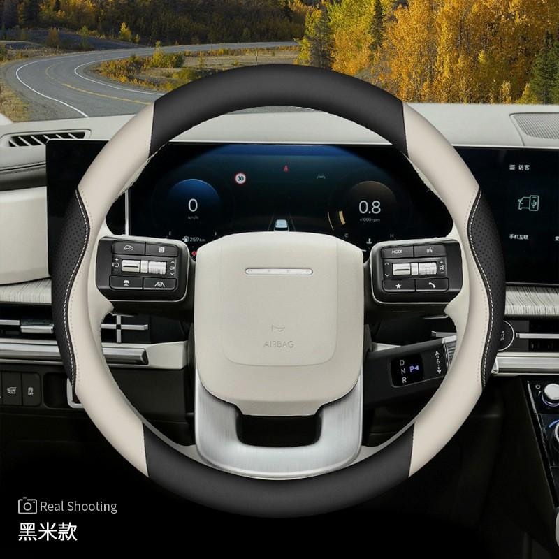 Car Steering Wheel Cover 5th Gen Hyundai Santa Fe Custom Fit Universal Season Use