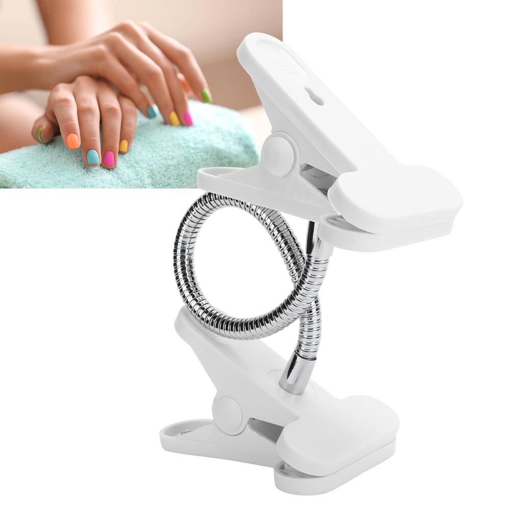 Nail Art Hand Model Holder Flexible Nail Practice Hand Fixing Clamp Clip Manicure Tool